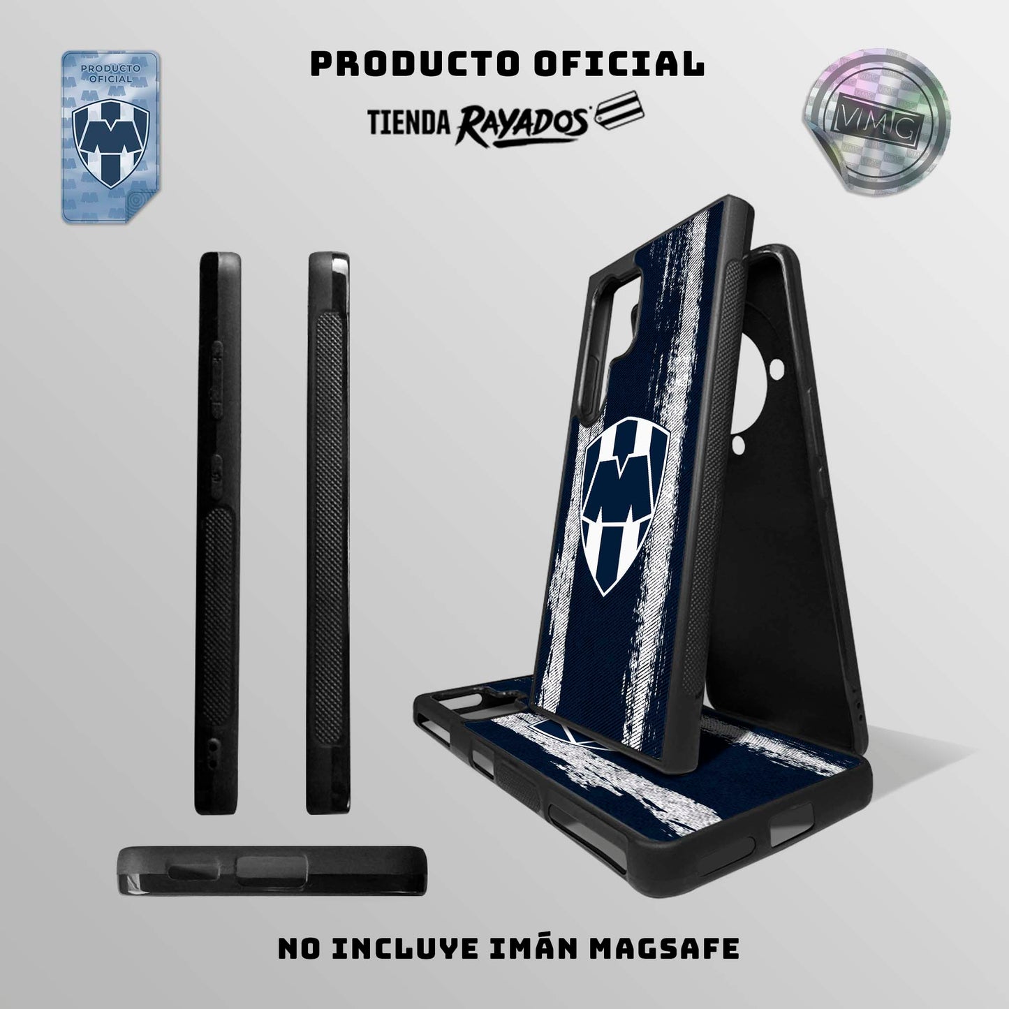 Escudo Rayados Brochazos