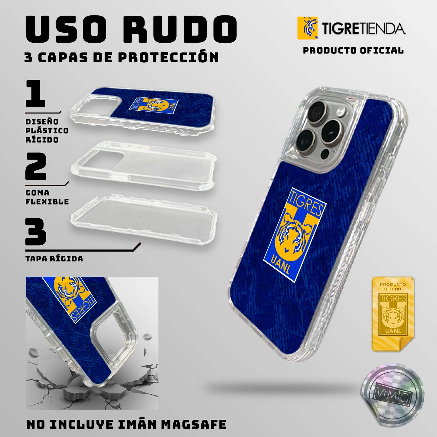CASE LOGO TIGRES V1