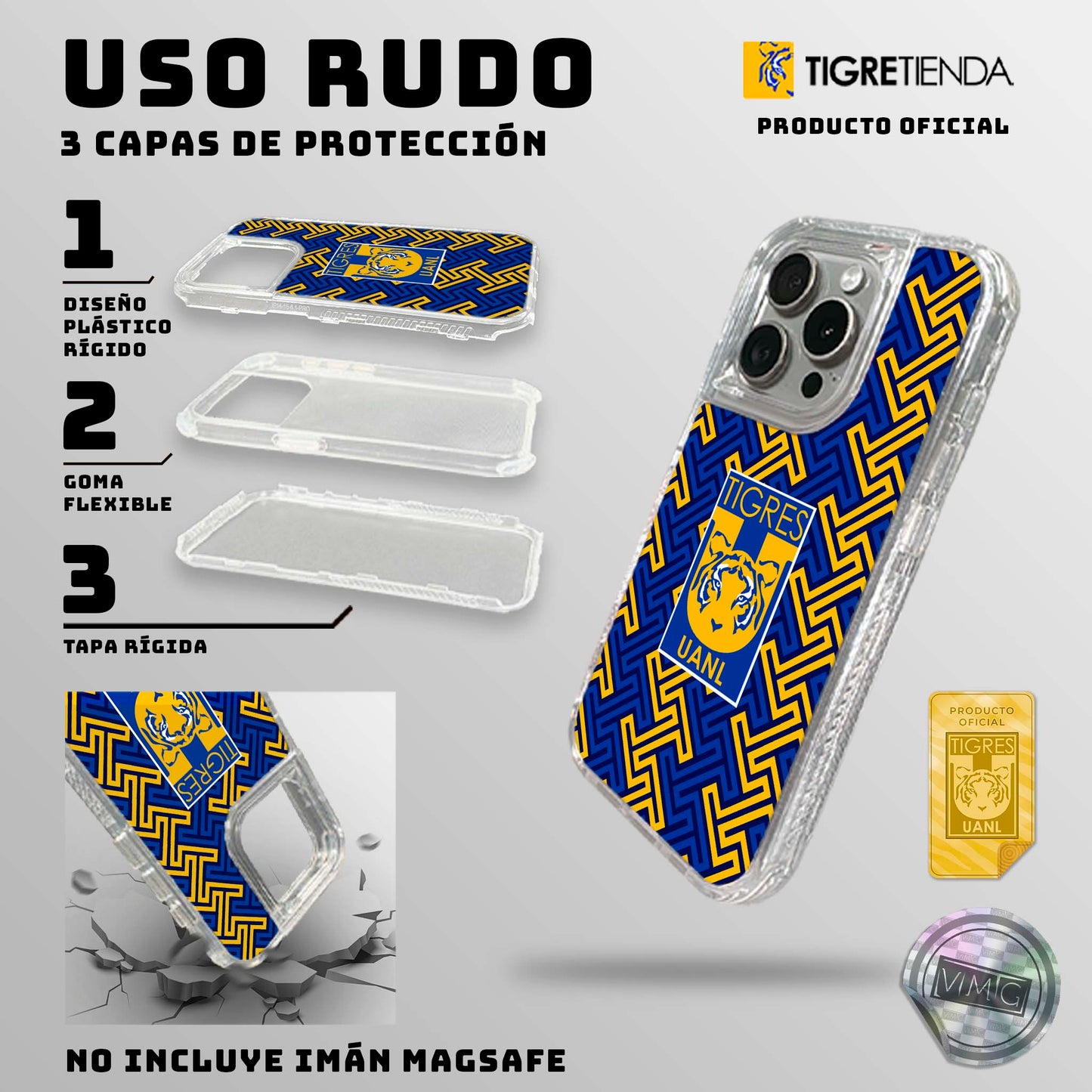 CASE LOGO TIGRES V2