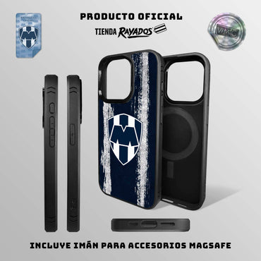 Escudo Rayados Brochazos