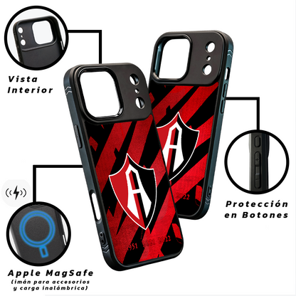 Escudo Atlas Rojinegro