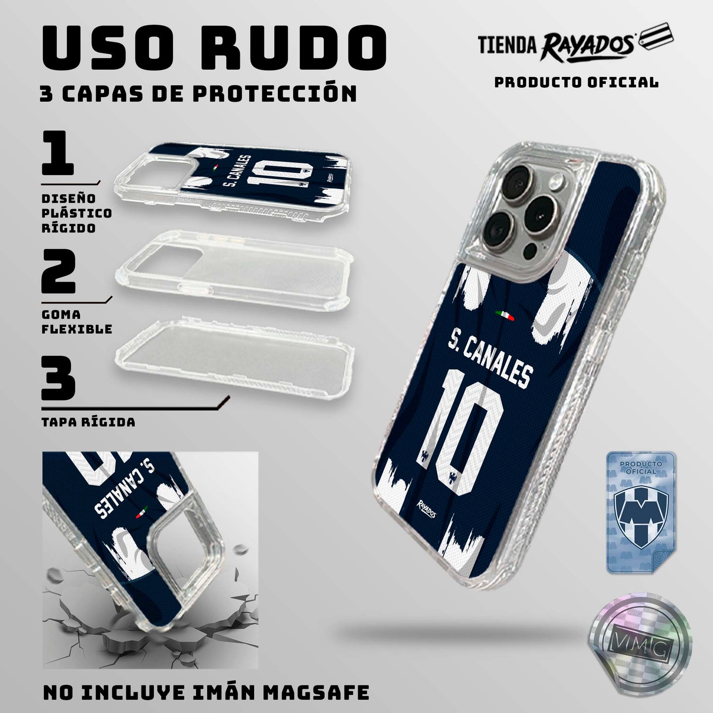 Jersey Case Rayados MDC 2025 Personalizado