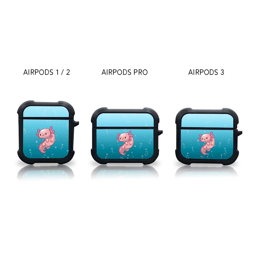 Axolotl Azul Airpods Case